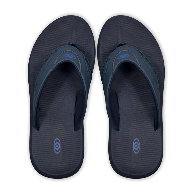 Brasileras teenslippers voor heren in marineblauwe kleur