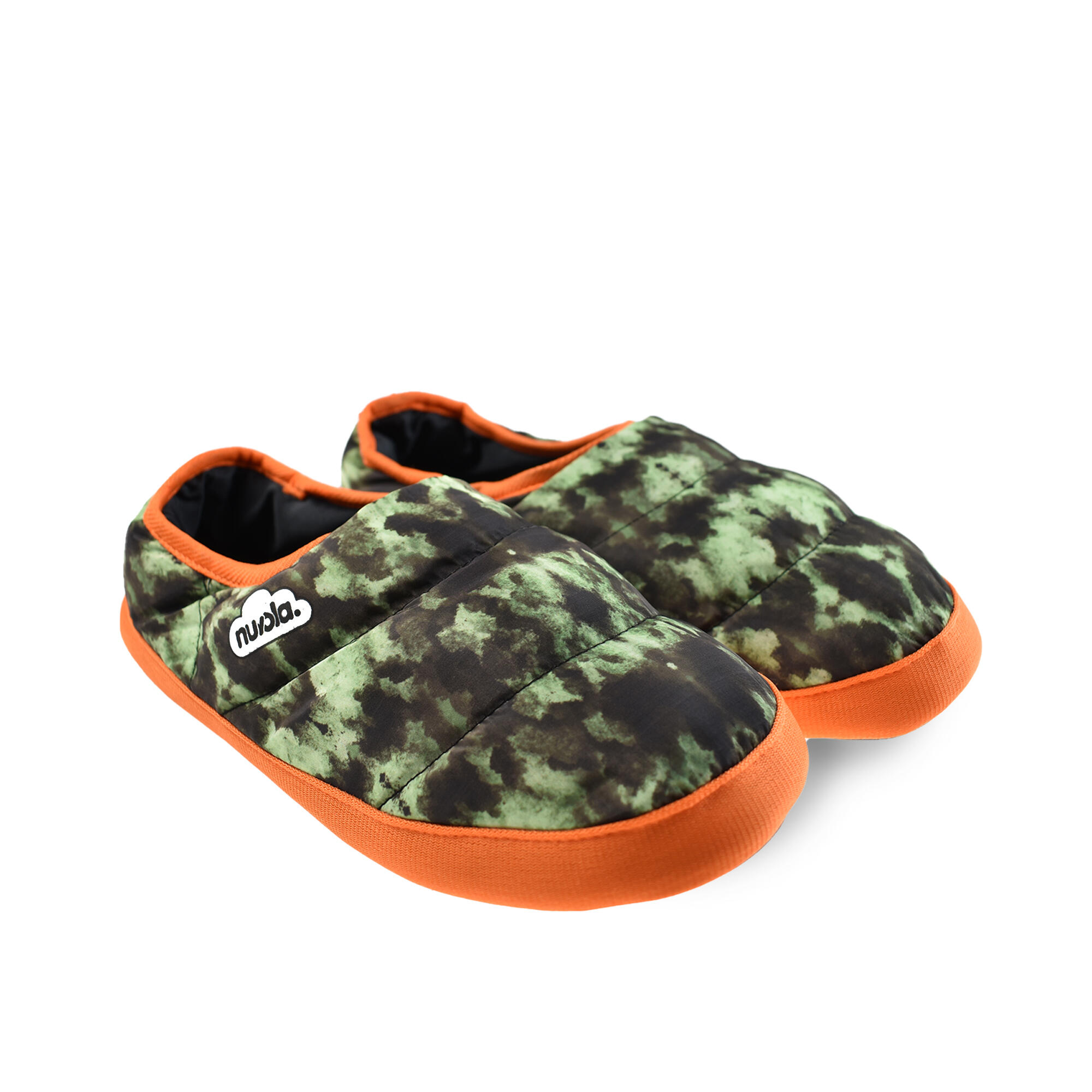 Pantufas Unissex Nuvola de Cor Verde Com Solo de Bleermer 2/6