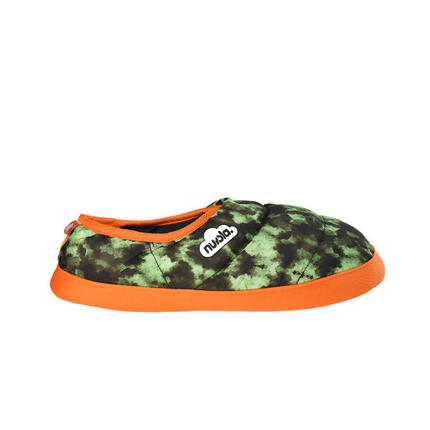 Nuvola Unisex Hausschuhe in blau mit Gummisohle