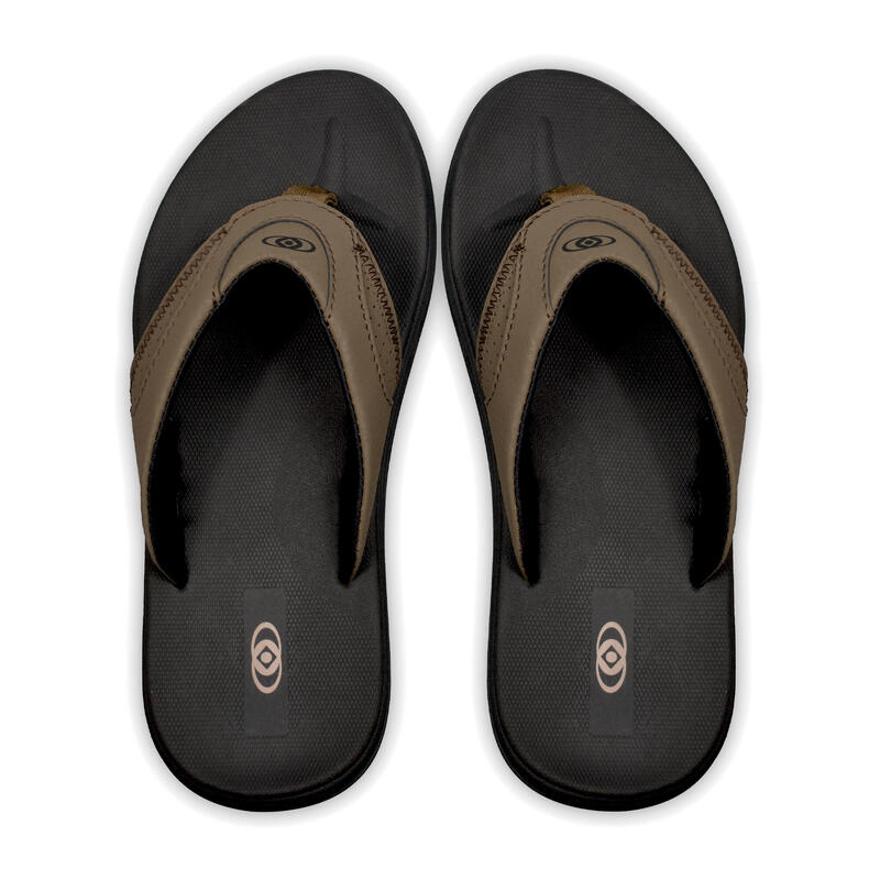 Braune Herren-Flip-Flops BRASILERAS