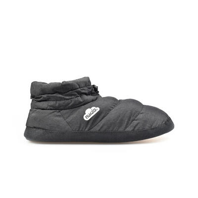 Nuvola pantofole unisex grigie con suola in gomma