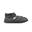 Pantofole unisex Nuvola in nero con suola in gomma