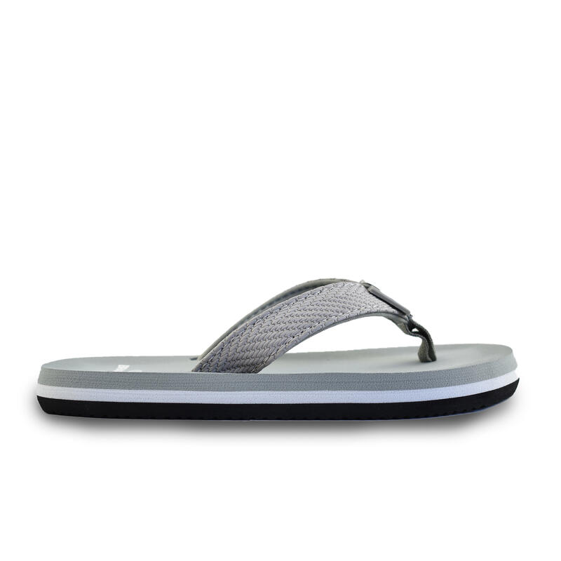 Unisex strandslippers Brazileras grijze rubberen zolen