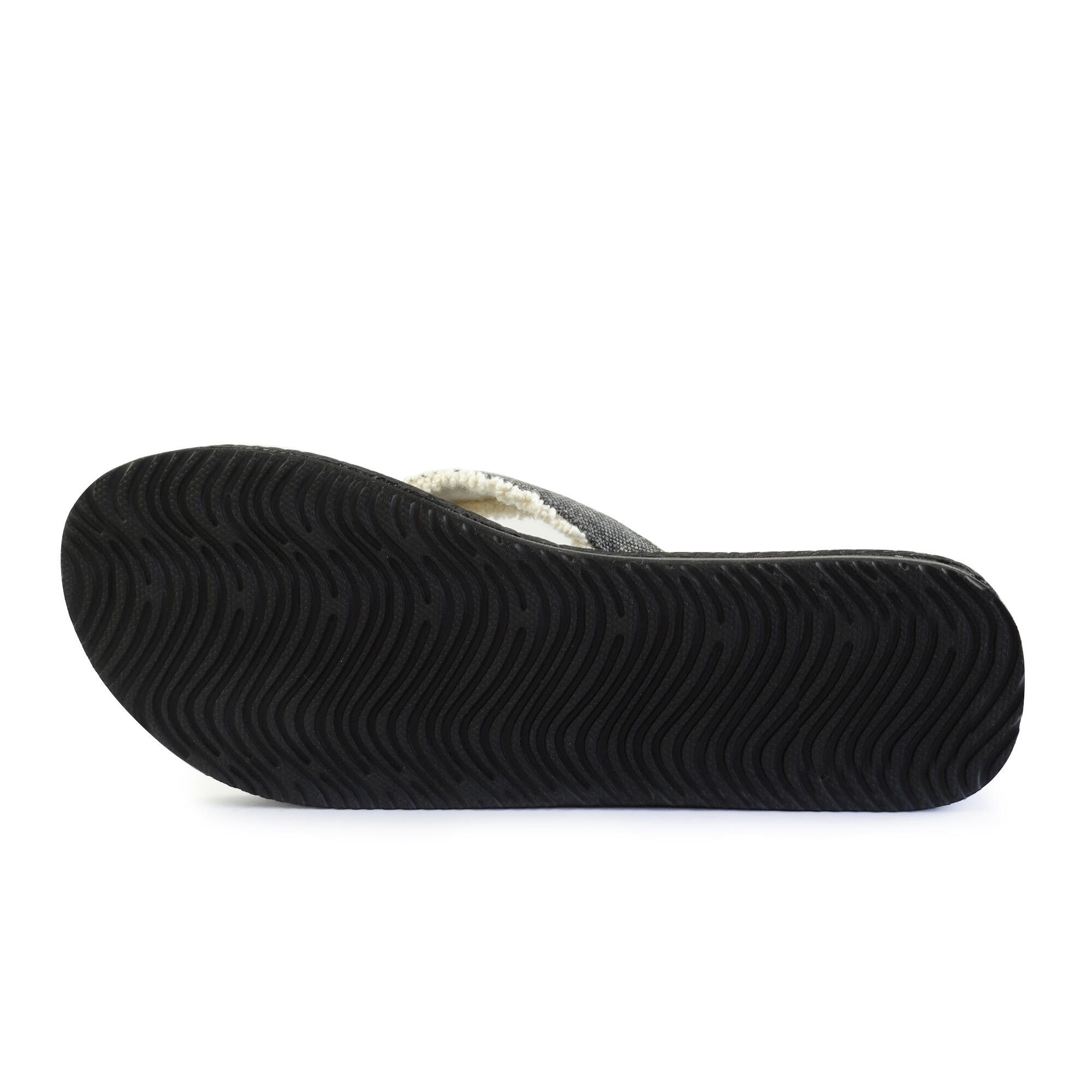 Tongs pour femme Brasileras de couleur noir avec semelle en gomme 5/5