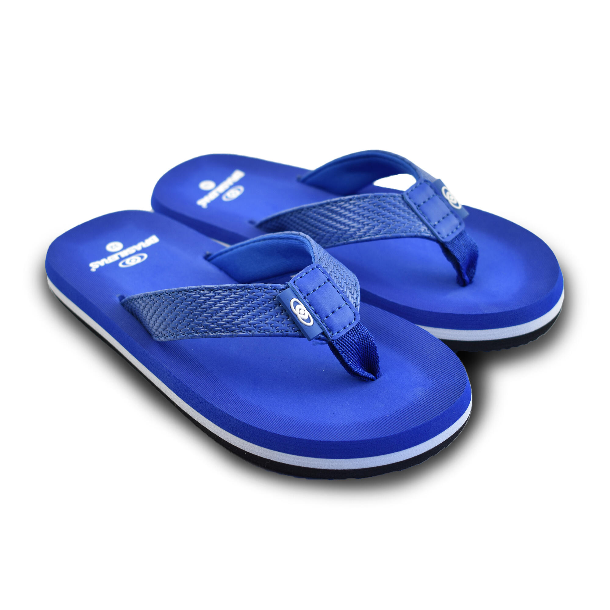 Infradito da spiaggia unisex in blu royal con suola in gomma |  Brasileras