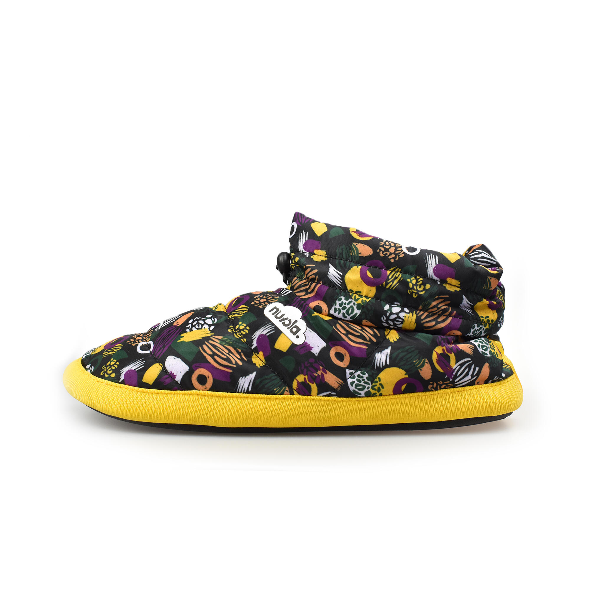 Pantuflas Nuvola Amarillo Acolchadas suela goma 3/6