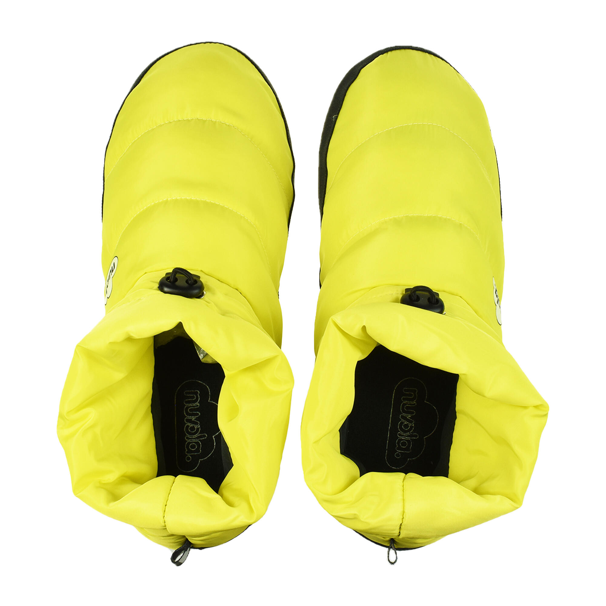 Pantuflas Nuvola Amarillo Acolchadas suela goma 4/6