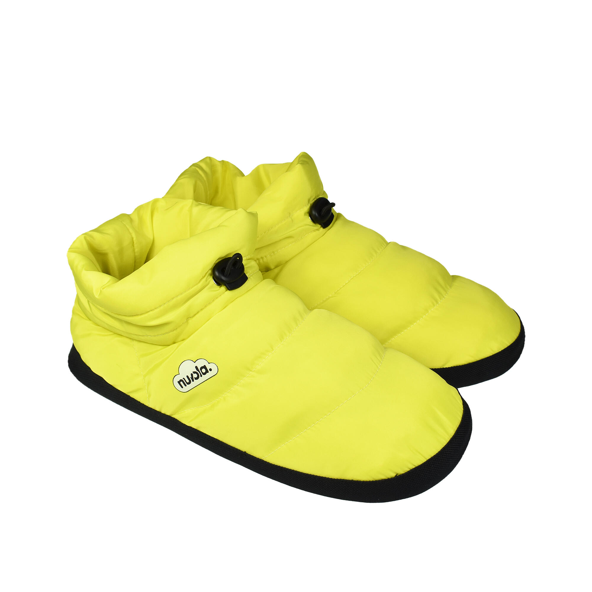 Pantuflas Nuvola Amarillo Acolchadas suela goma 2/6