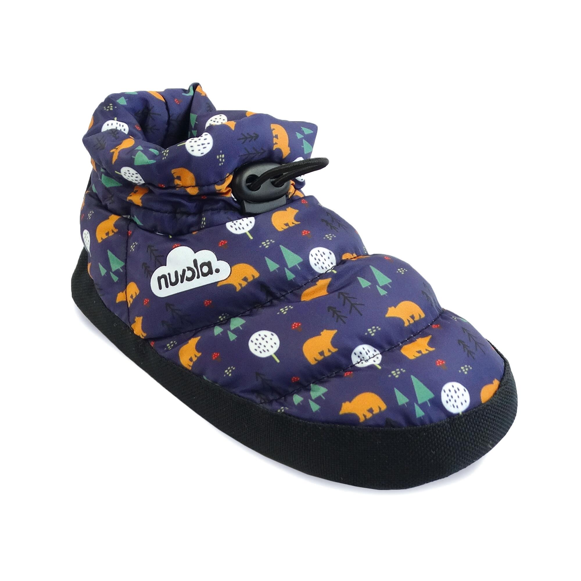 Pantuflas Nuvola Azul Acolchadas suela goma Antideslizante 2/6