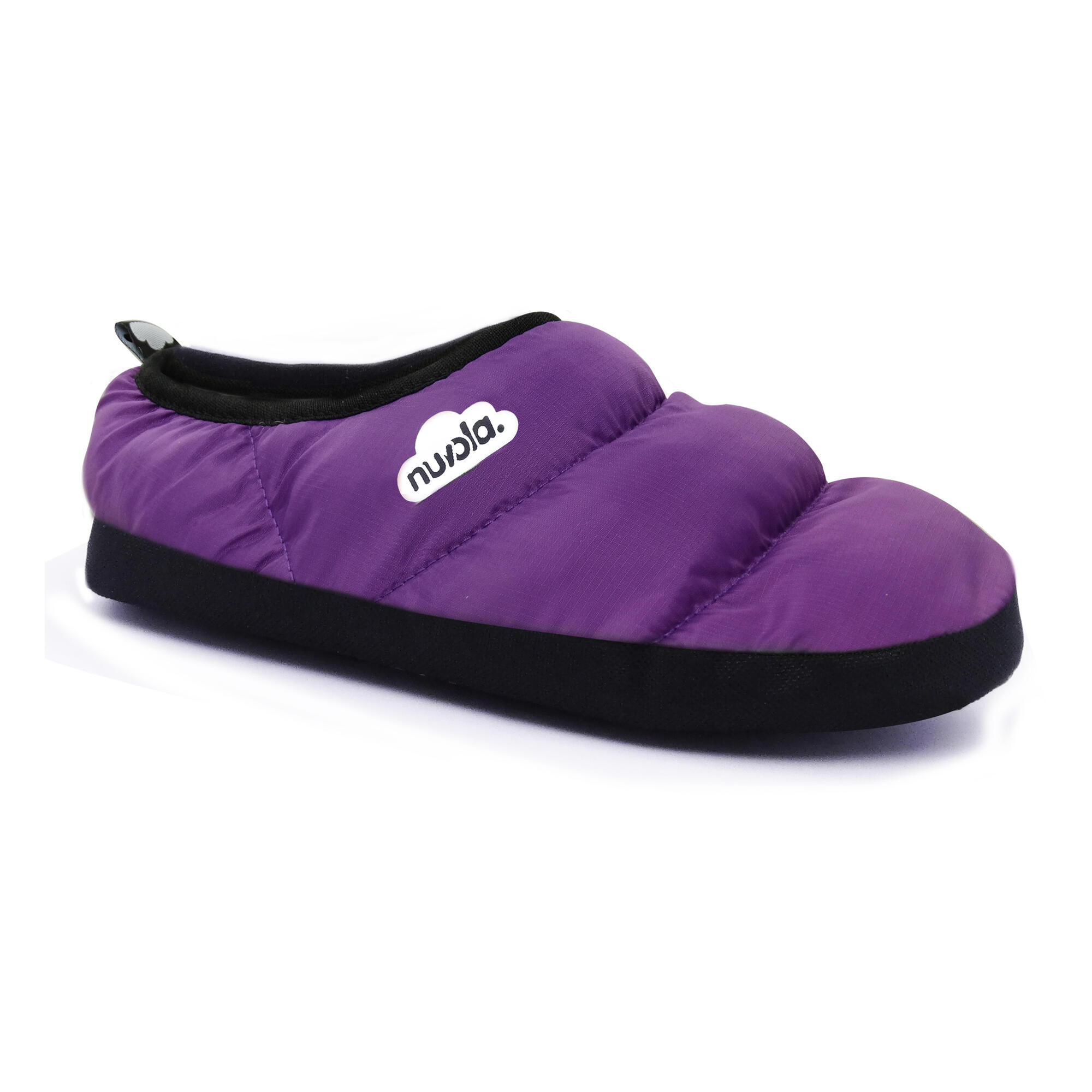 Pantuflas Nuvola Lila Acolchadas suela goma Antideslizante 2/5