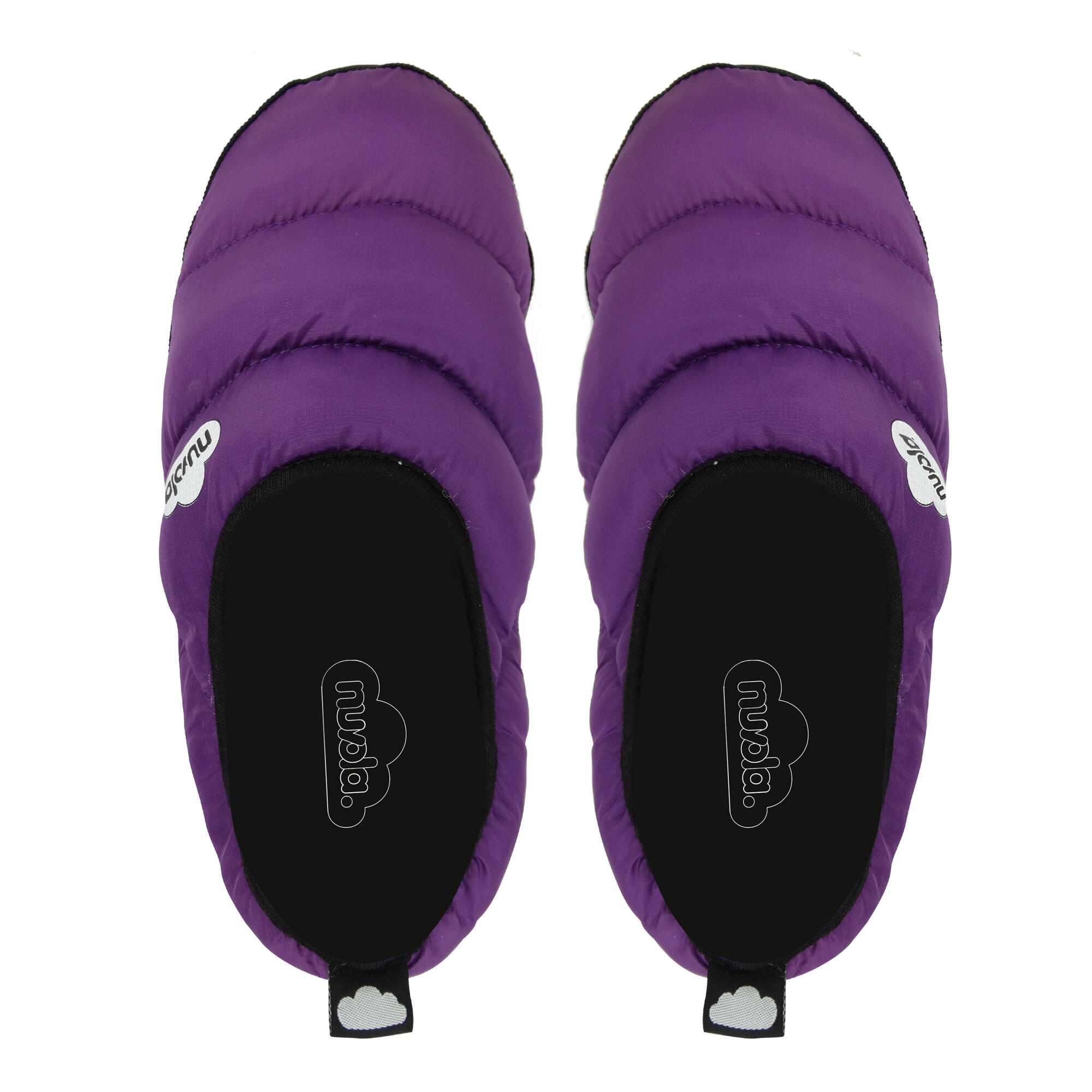 Pantuflas Nuvola Lila Acolchadas suela goma Antideslizante 3/5
