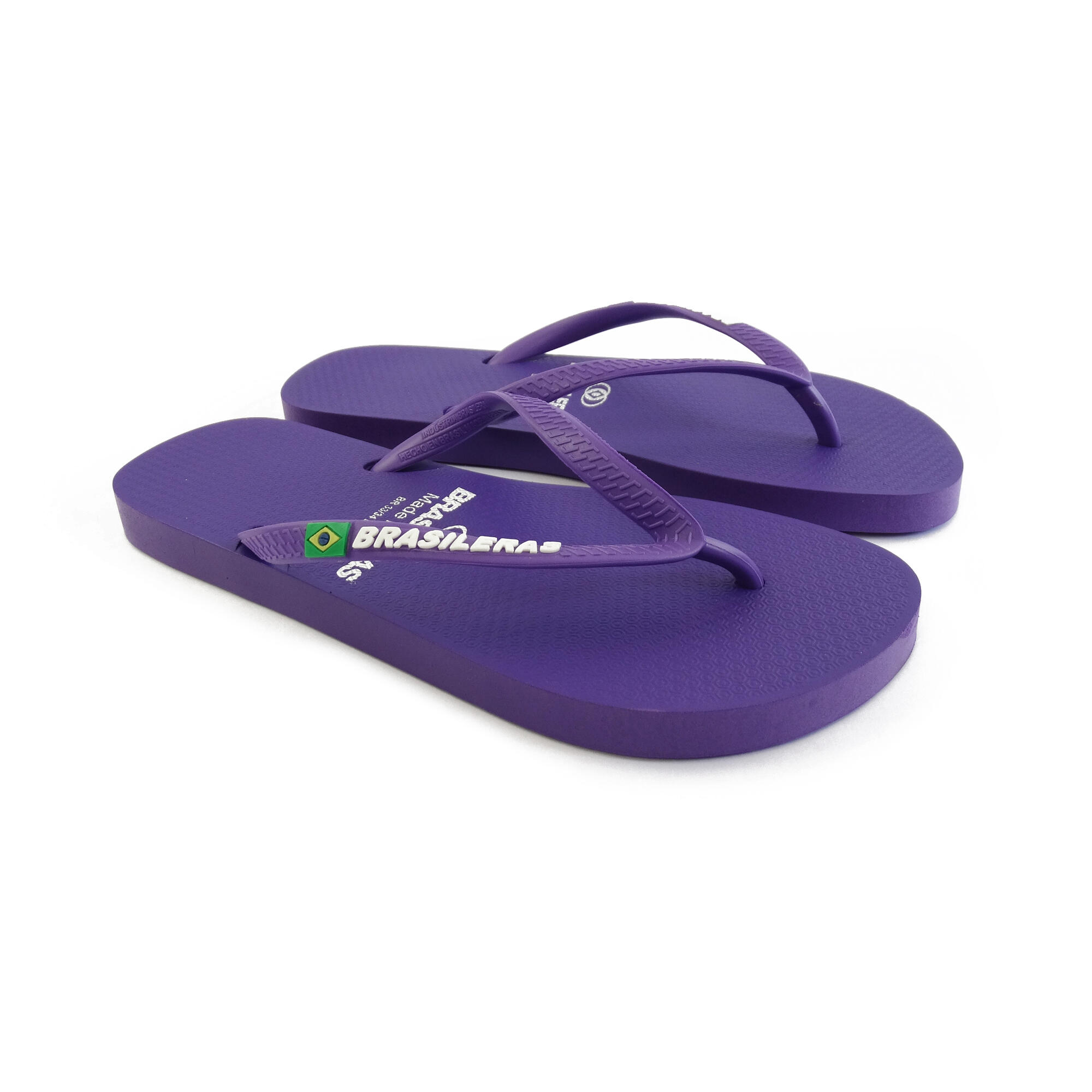 Chanclas De Playa De Mujer Brasileras Dedo Lila suela goma Antideslizante 5/5