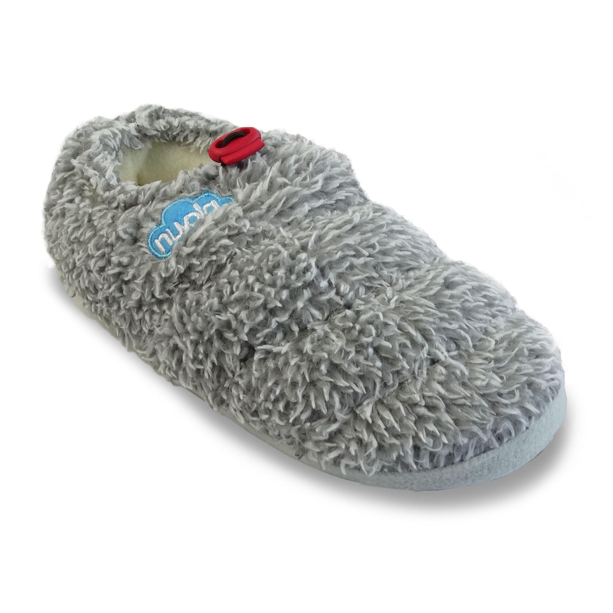 Pantuflas Nuvola Gris Acolchadas suela goma Antideslizante 2/6