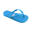 Tongs unisex Brasileras de couleur bleu ciel avec semelle en gomme