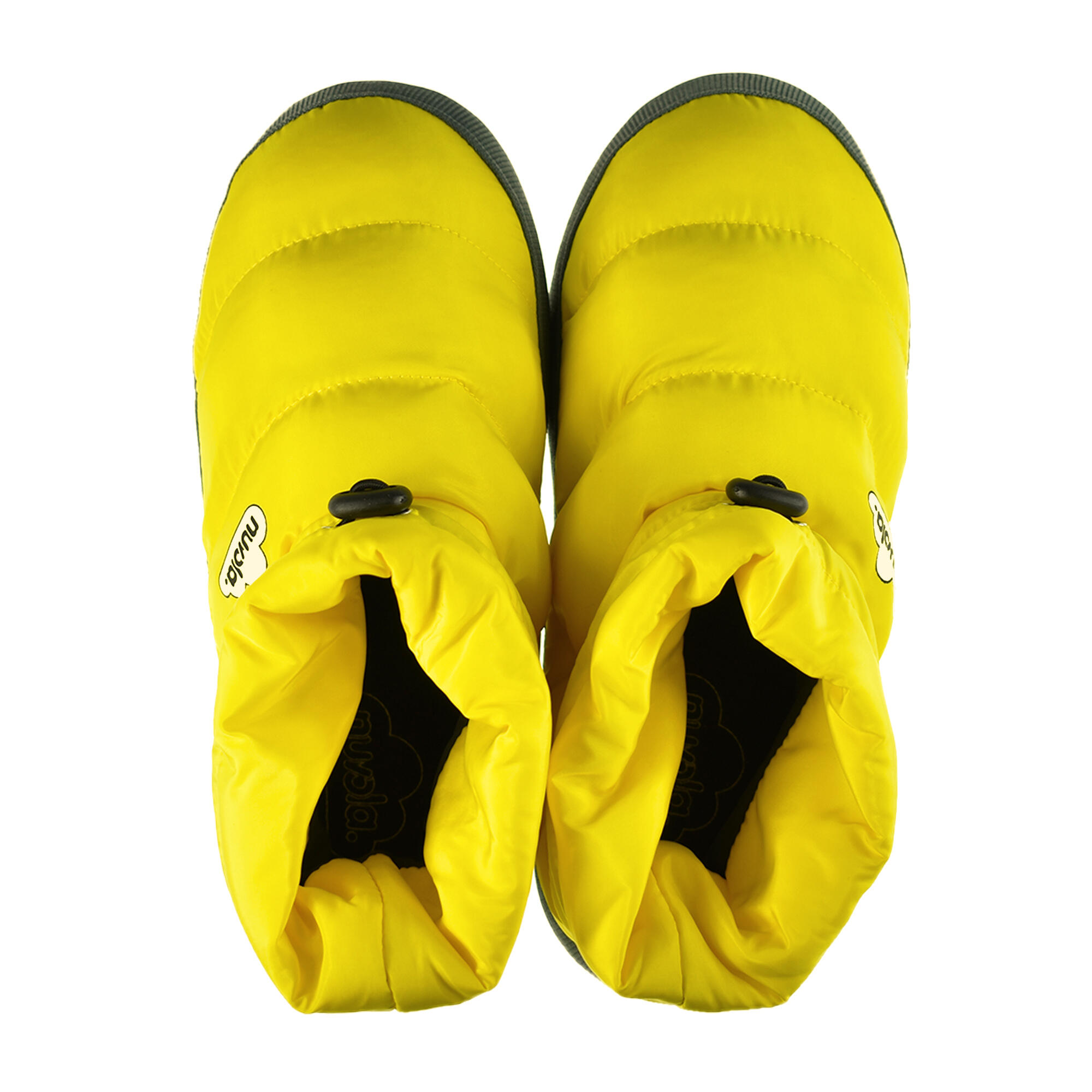Pantuflas Nuvola Amarillo Acolchadas suela goma 4/6