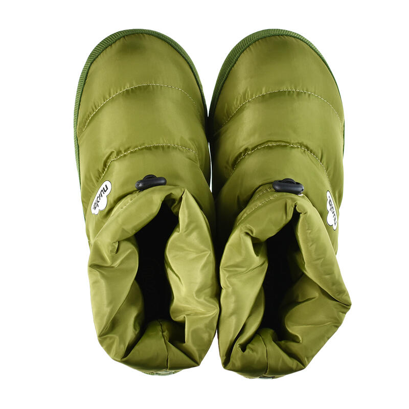 Zapatillas De Descanso Nuvola Verde Militar Acolchadas suela goma