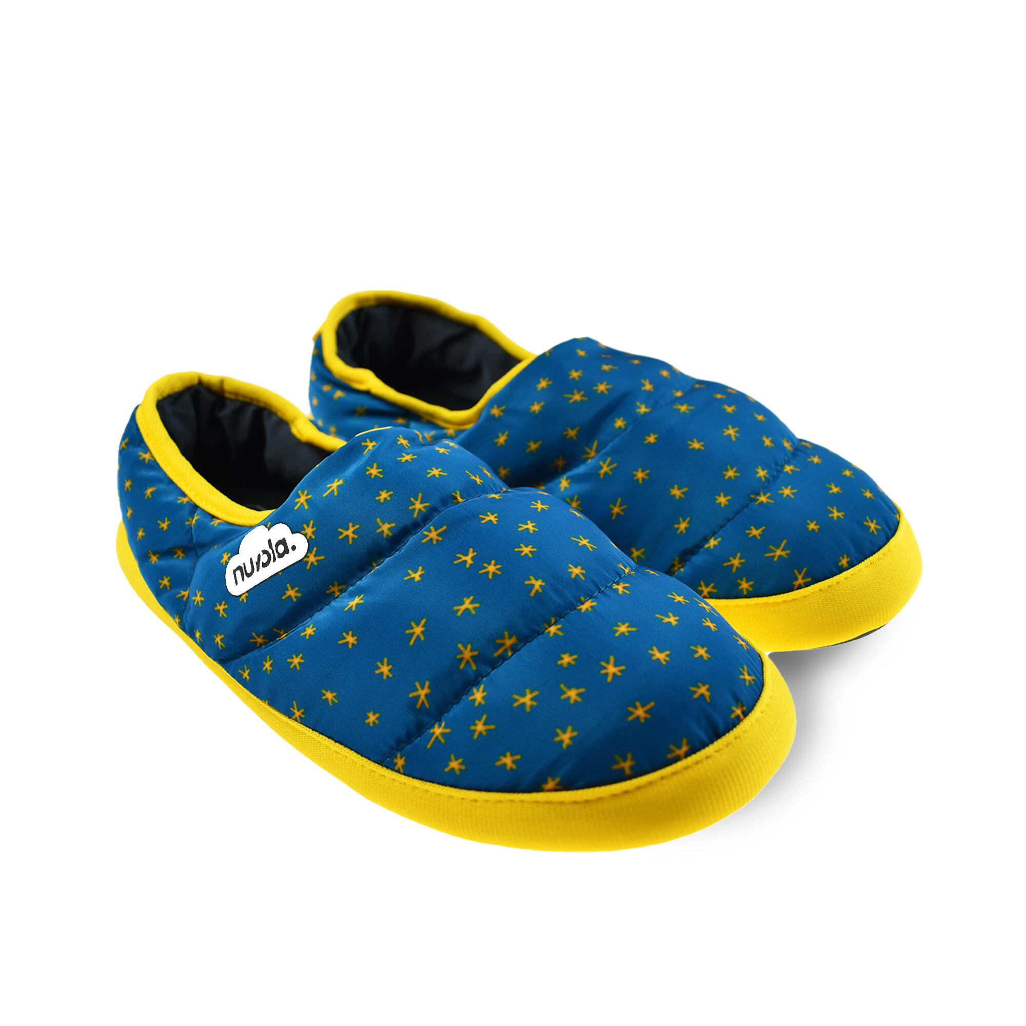 Pantufas Unissex Nuvola de Cor Blue Com Solo de Sangredo 2/6