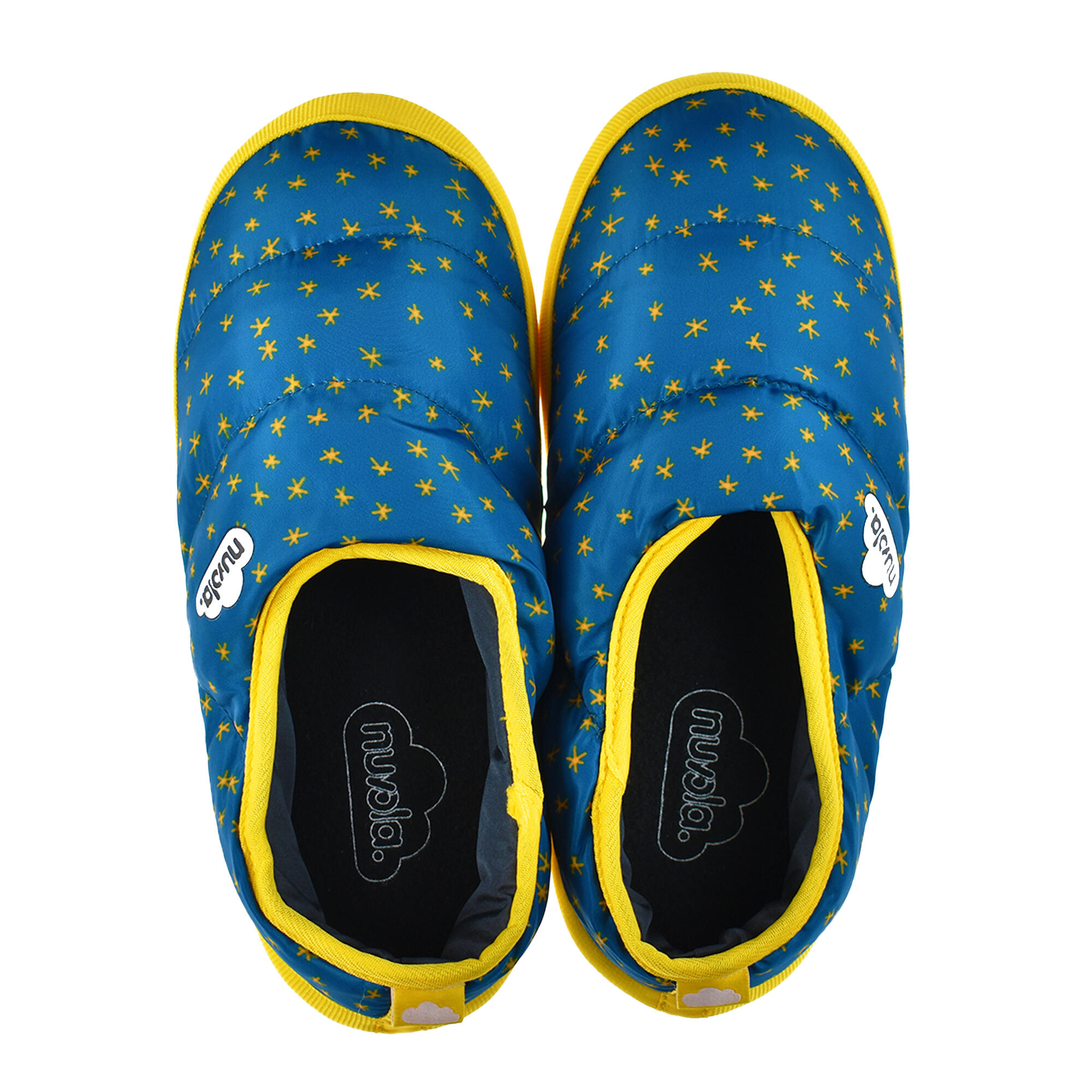 Pantufas Unissex Nuvola de Cor Blue Com Solo de Sangredo 4/6