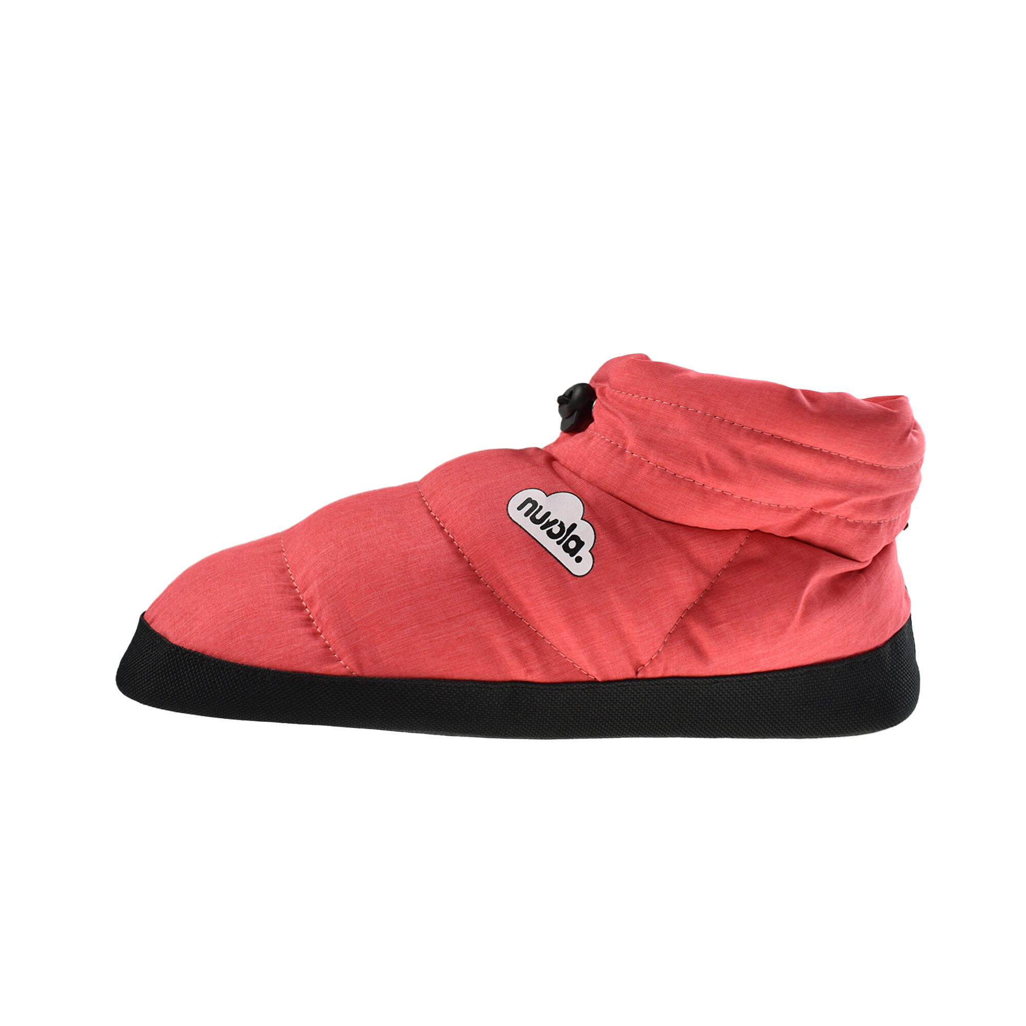 Nuvola Unisex-Pantoffeln lachsfarben mit Gummisohle 3/6