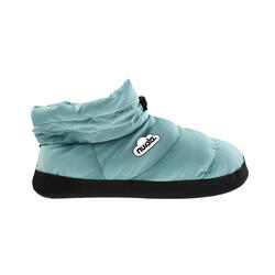 Nuvola unisex slippers in aquagroen met rubberen zool