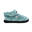 Nuvola unisex slippers in aquagroen met rubberen zool