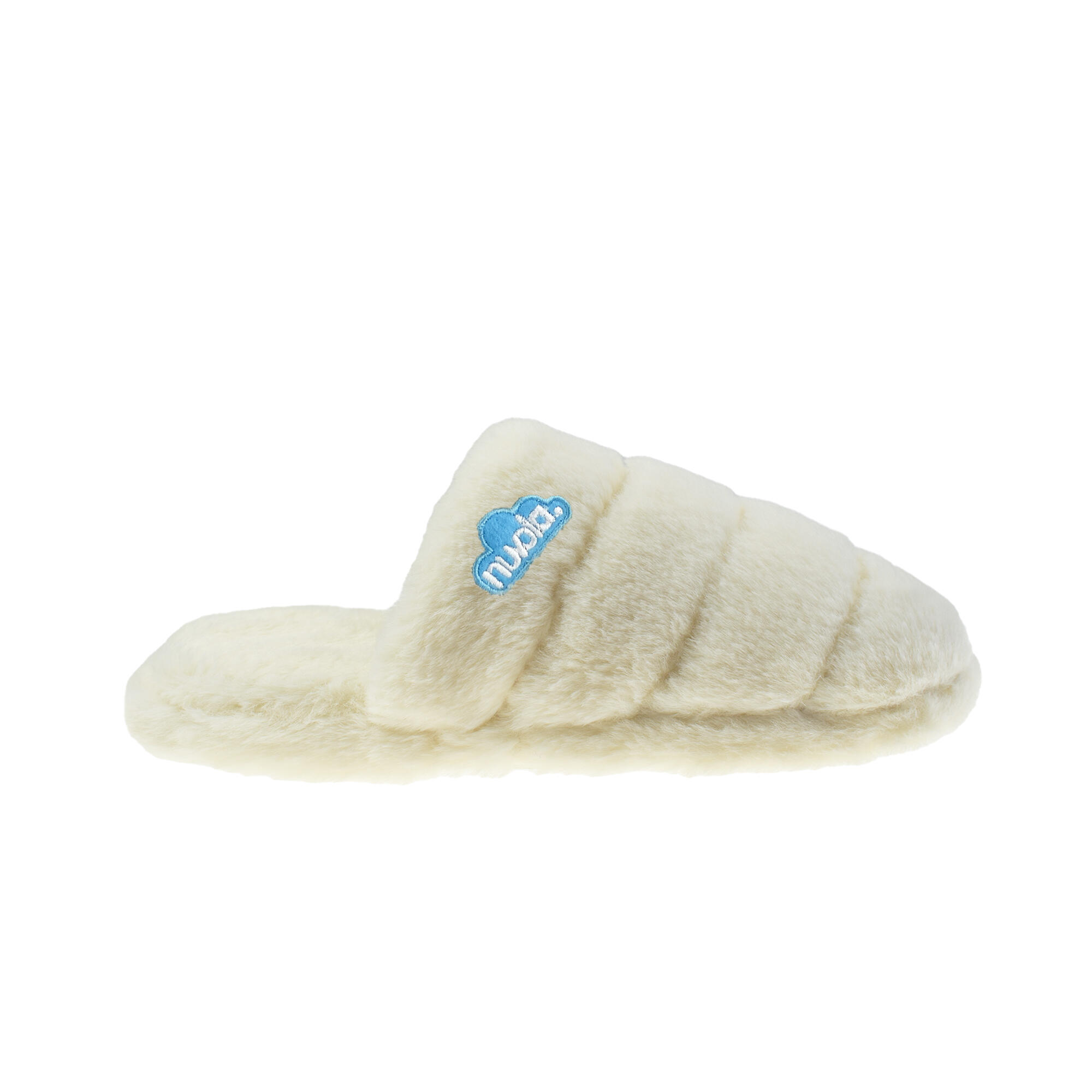 NUVOLA Chinelos Mulher Nuvola de Cor Branco com Solo de Bleacha