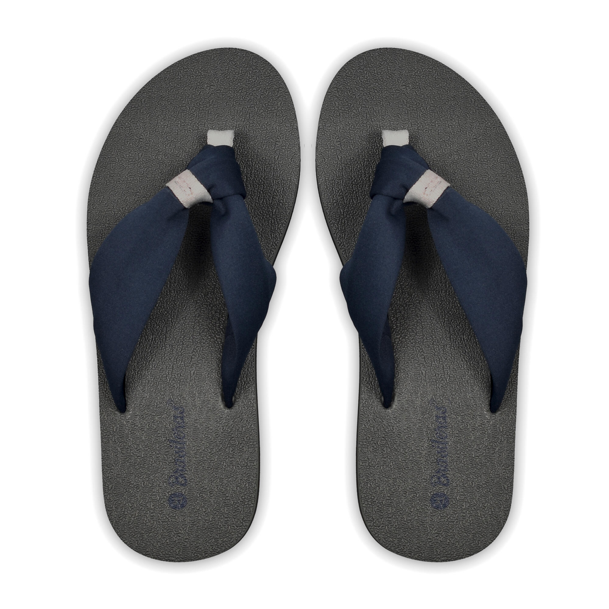 Vrouwen Brasileras teenslippers in marineblauwe kleur 2/6