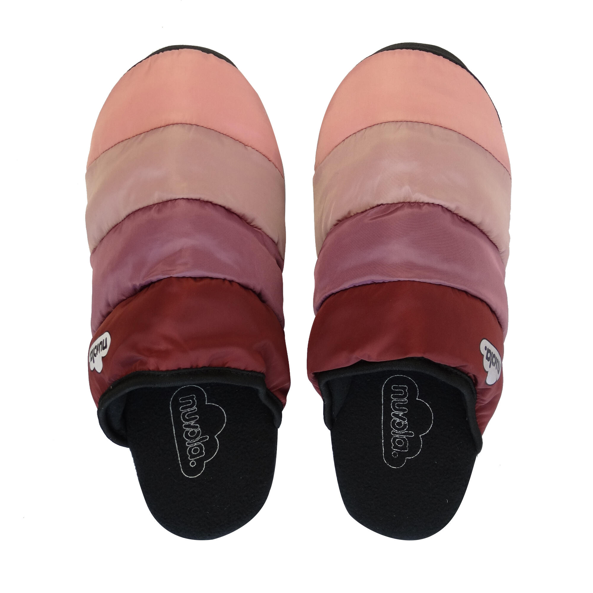 Pantuflas Nuvola Rosa Acolchadas suela goma Antideslizante 3/6