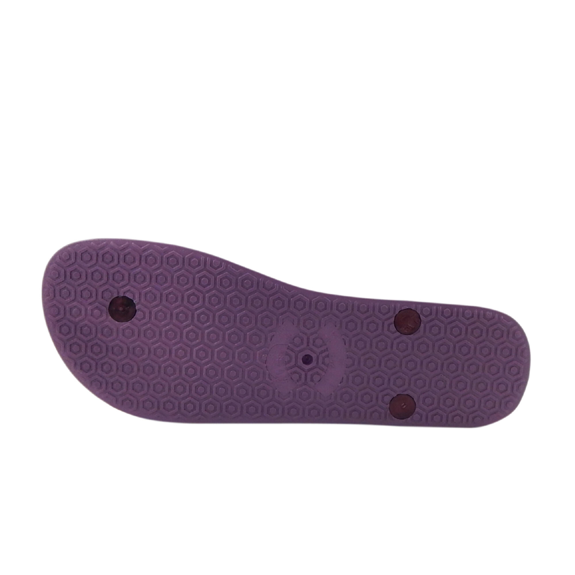 Tongs pour femme Brasileras de couleur bordeaux avec semelle en gomme 5/5