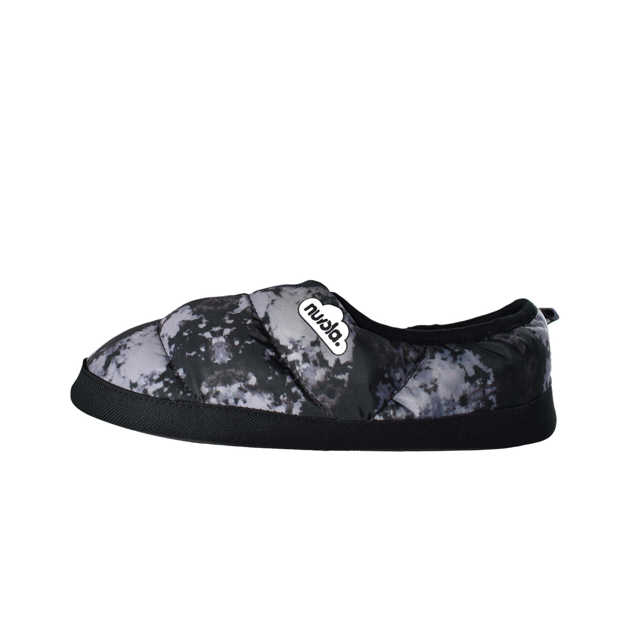 Pantuflas Nuvola Negro Acolchadas suela goma Antideslizante 3/6