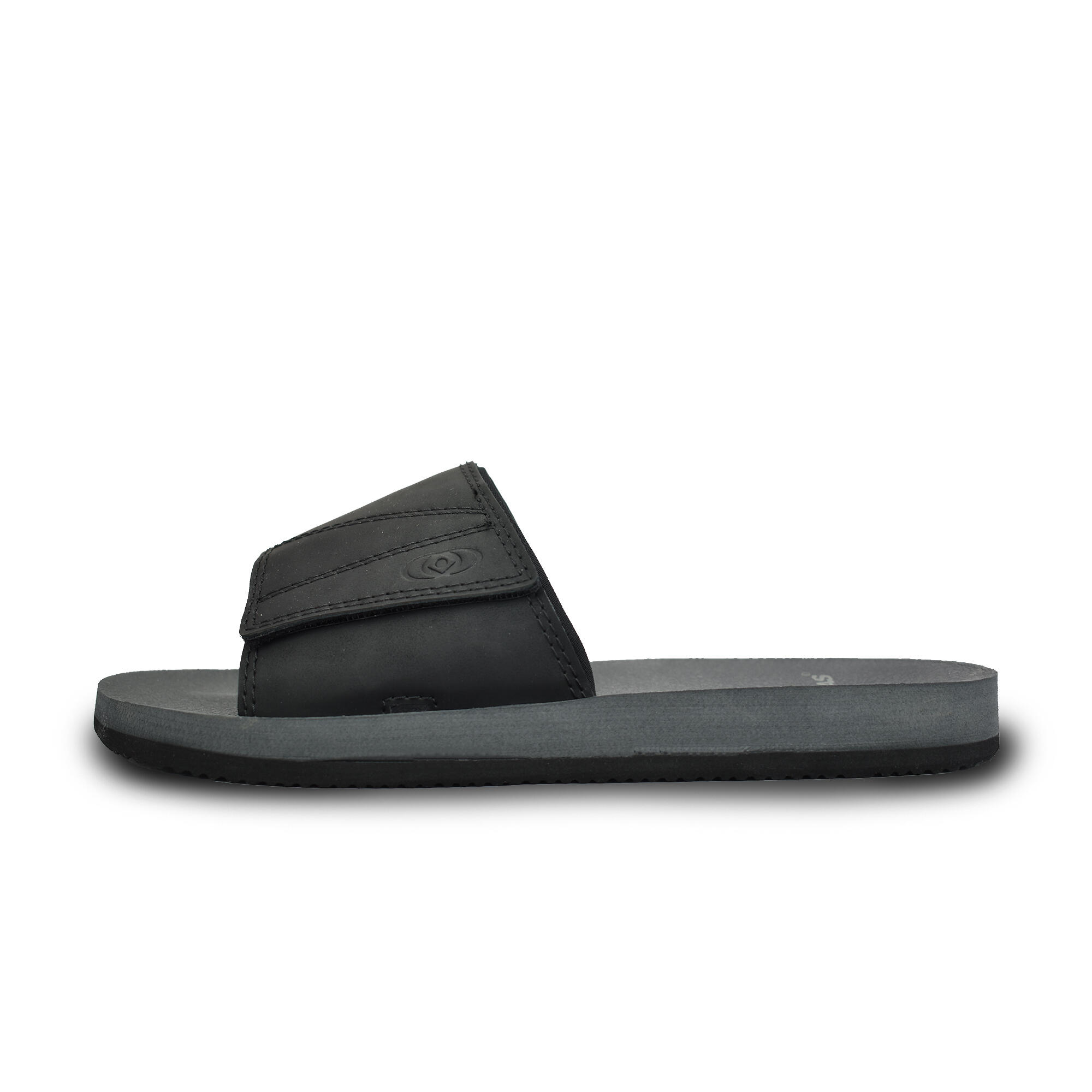 Tongs pour homme Brasileras de couleur noir avec semelle en gomme 4/5