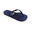 Tongs unisex Brasileras de couleur bleu avec semelle en gomme antidérapant