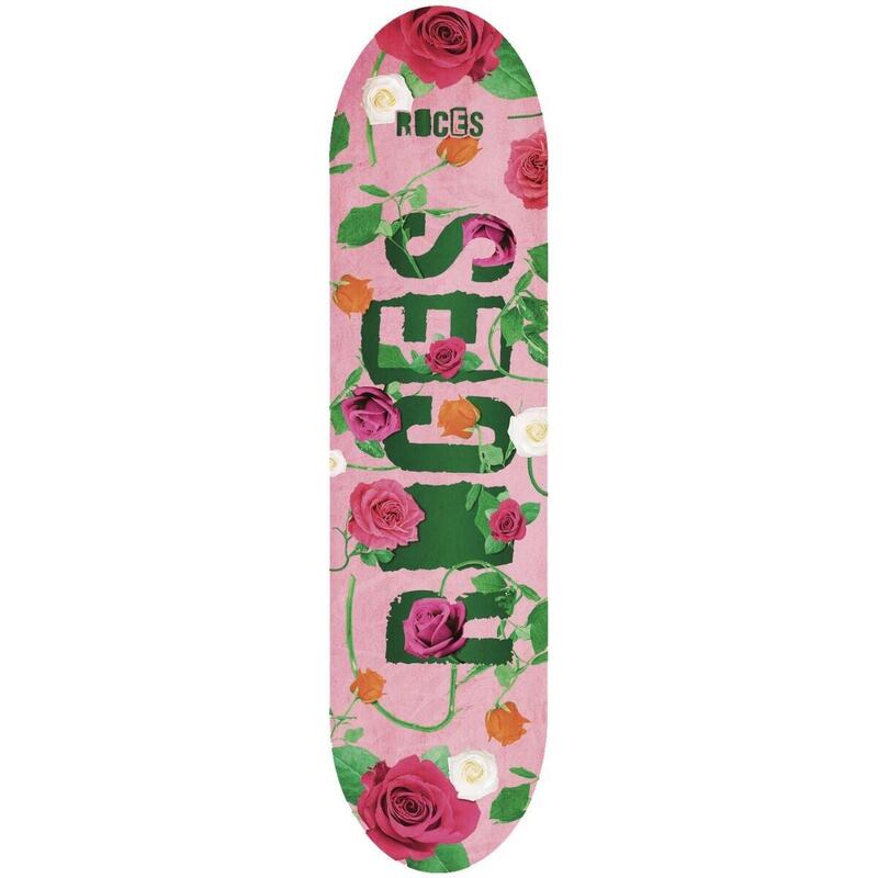 Skateboard Roces Roses