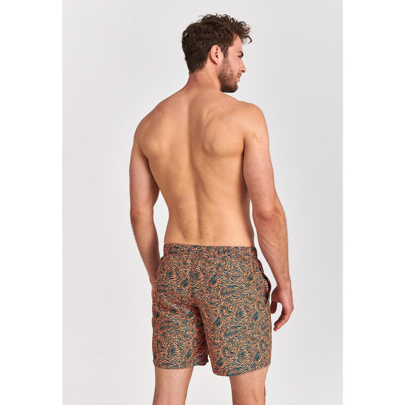 herren Badeshorts gorilla Mikro Pfirsich