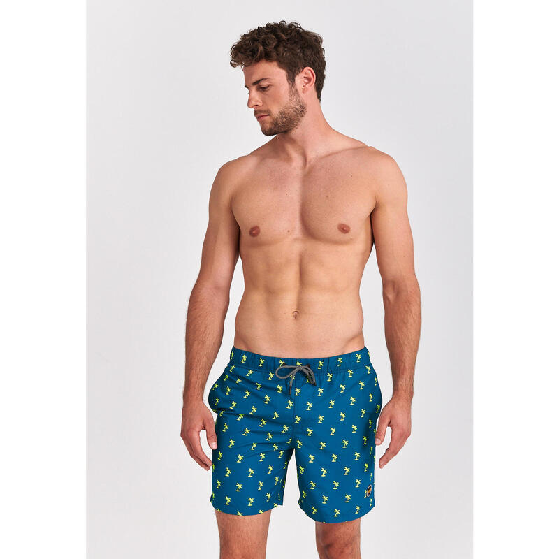 herren Badeshorts palmtree