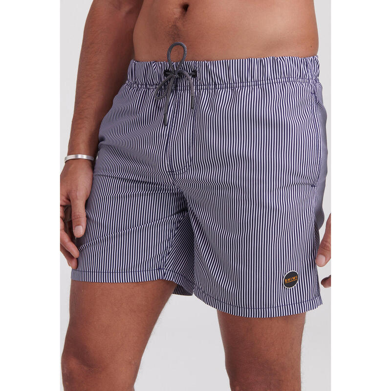 herren Badeshorts skinny stripe