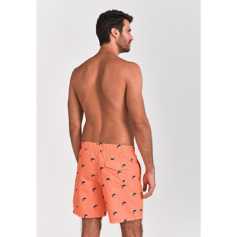 herren Badeshorts cameleon Mikro Pfirsich