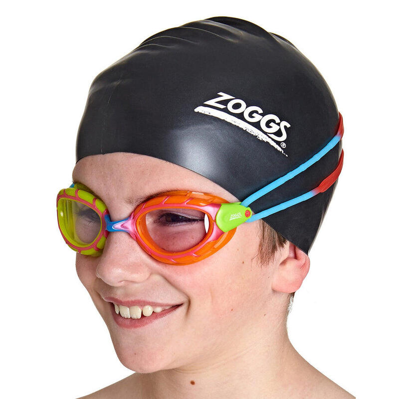Zwembril voor Kinderen Predator Junior Groente-Oranje