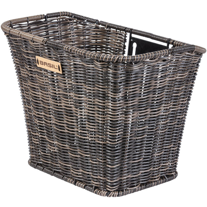 Fietsmand Bremen Rattan Look Fm 26 X 35 X 37 Cm - Natuur Bruin