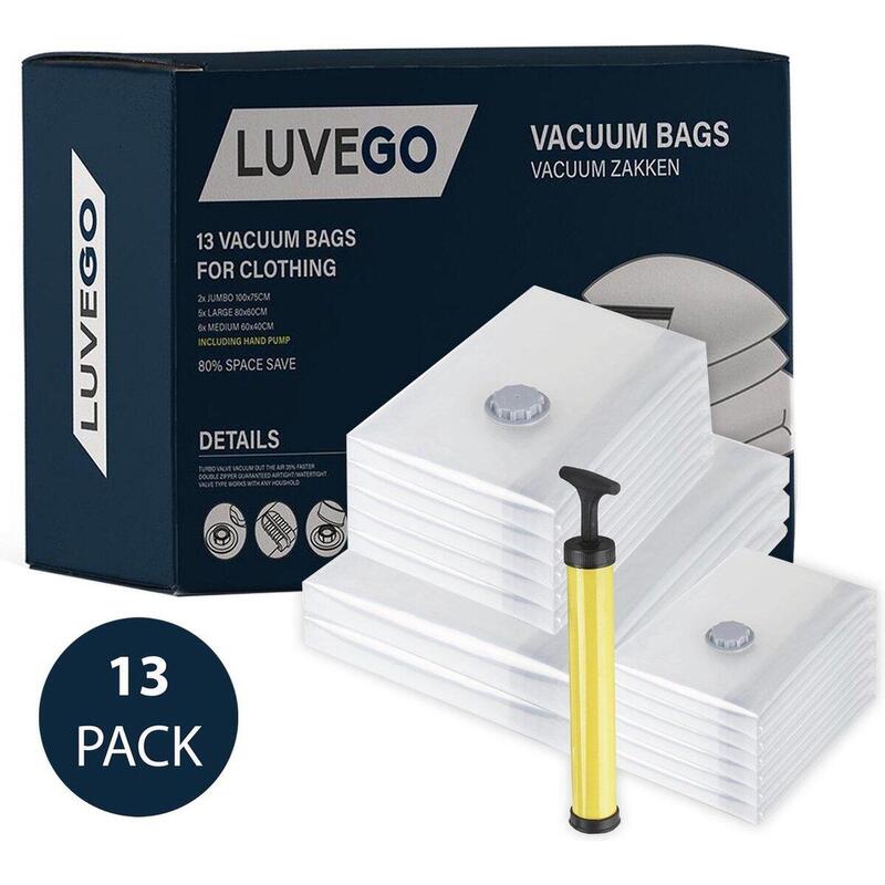 Ruilhandel Larry Belmont tempel LUVEGO Luvego Vacuümzakken 13-Pack inclusief handpomp - Diverse maten | Decathlon Ruilhandel Larry Belmont tempel LUVEGO Luvego Vacuümzakken 13-Pack inclusief handpomp - Diverse maten | Decathlon