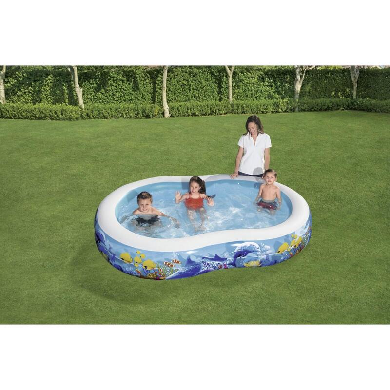 Piscina para crianças Bestway 262x157x46 cm  - 544 L