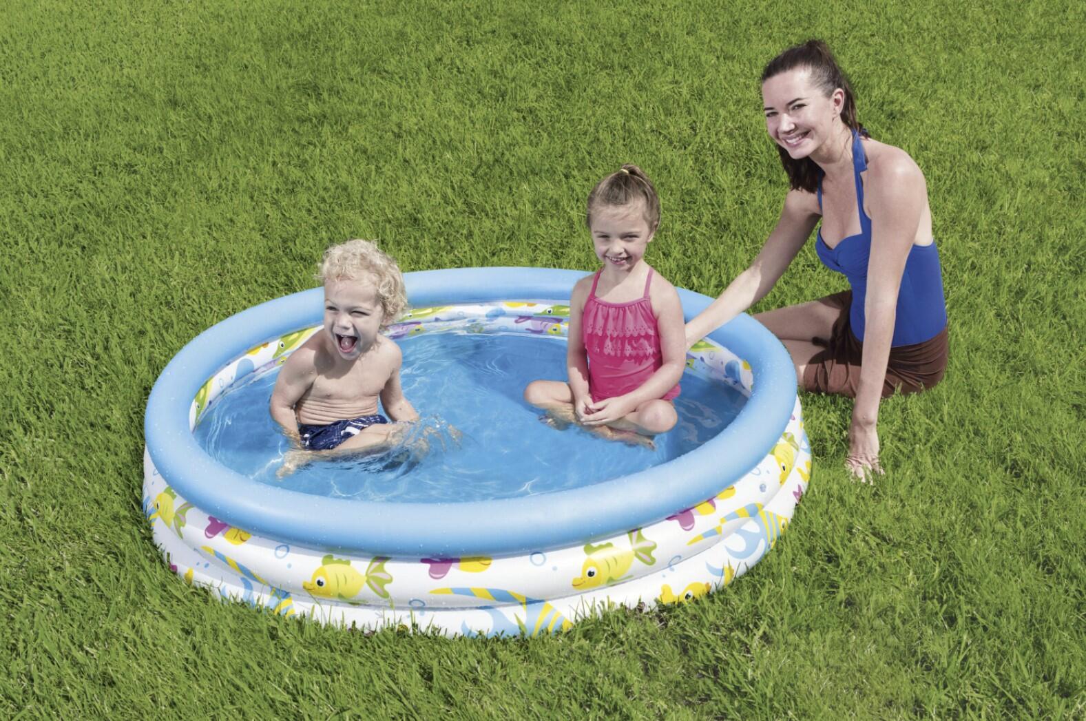 Bestway Baby zwembad coral kids 122x25 cm 4/5