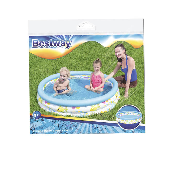 Bestway Baby zwembad coral kids 122x25 cm 5/5