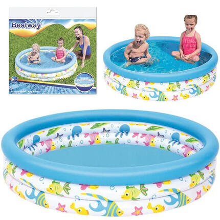 Basen Dmuchany Brodzik Dzieci 122x25 BESTWAY