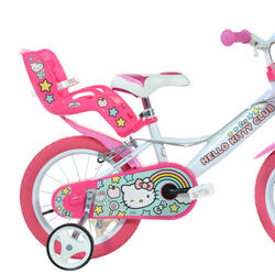 Bicicleta Niños 14 Pulgadas Happy rosado 4-6 años