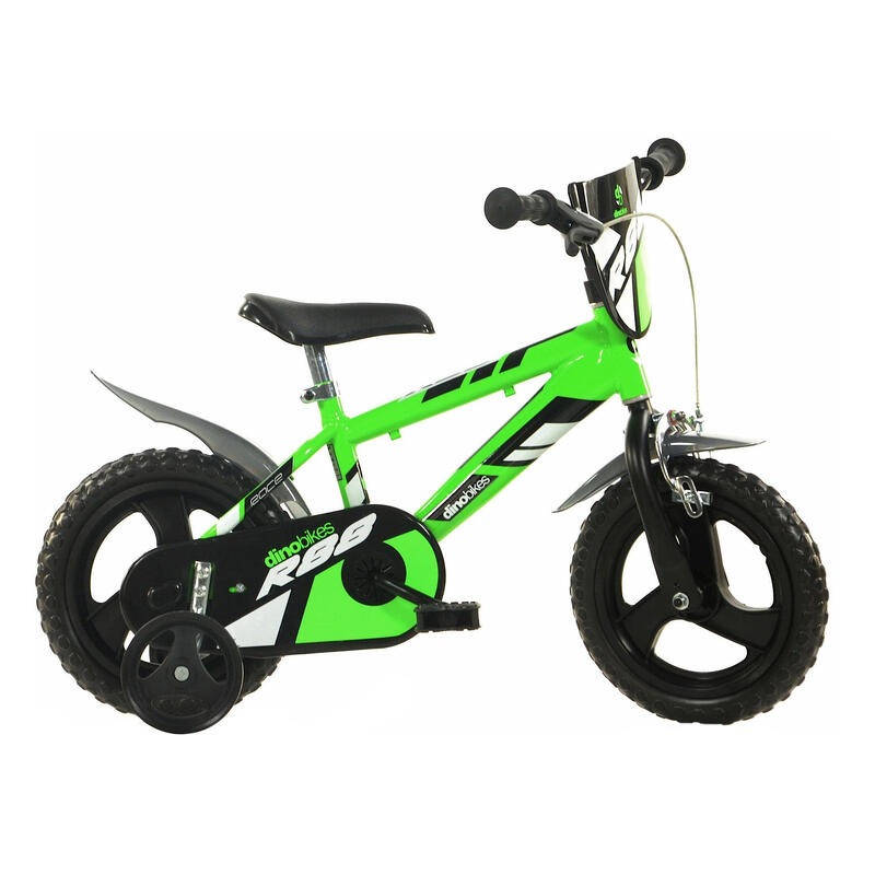 Bicicleta niño 12 pulgadas R88 verde 3-5 años