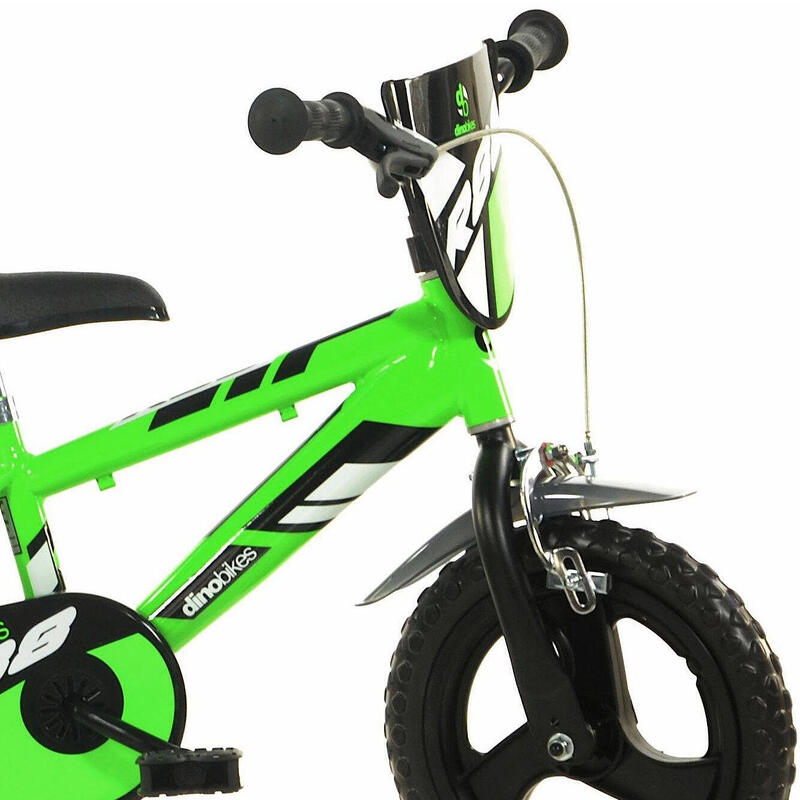 Bicicleta Niños 12 Pulgadas R88 verde 3-5 años