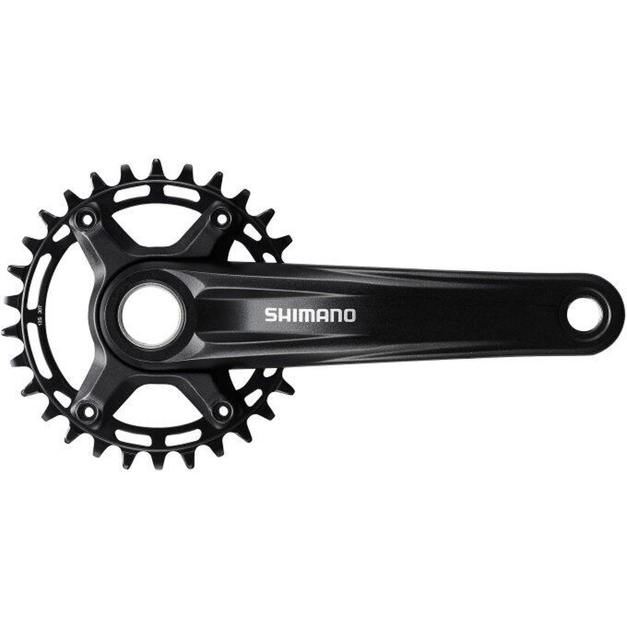 Shimano 12-speed crankset FC-MT510-1 with crank 170 mm 30 teeth black