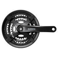 Crankstel 6/7/8 speed Shimano Tourney FC-TY501 met 175mm crankarm 48 x 38 x 28T