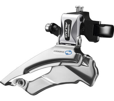 Shimano altus fd-m313 voorderailleur 3 x 7 8-speed - zwart/zilver